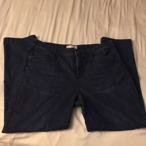 J. Jill smooth fit slim ankle jeans size 14